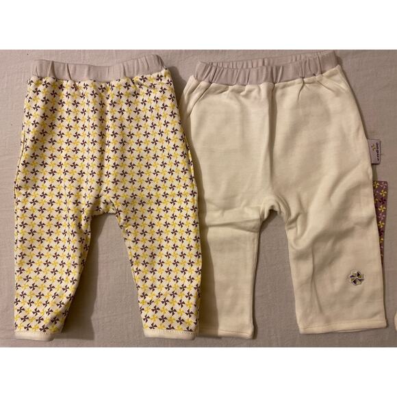Endue Baby Pants Size 3-6 Months Organic Pima Cotton Reversible Newborn 4 Pairs‎ - Picture 1 of 6